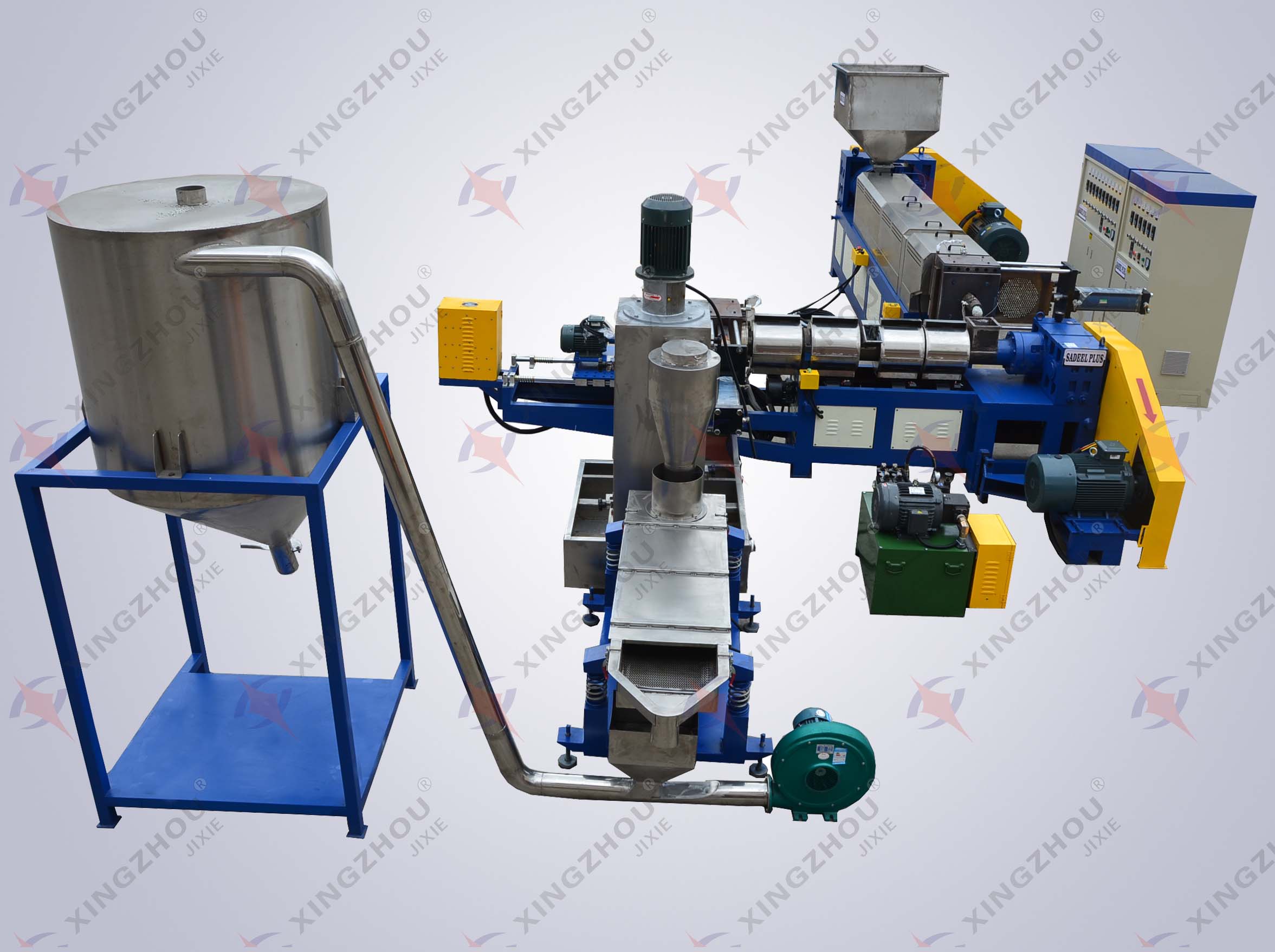 廢舊再生塑料造粒機